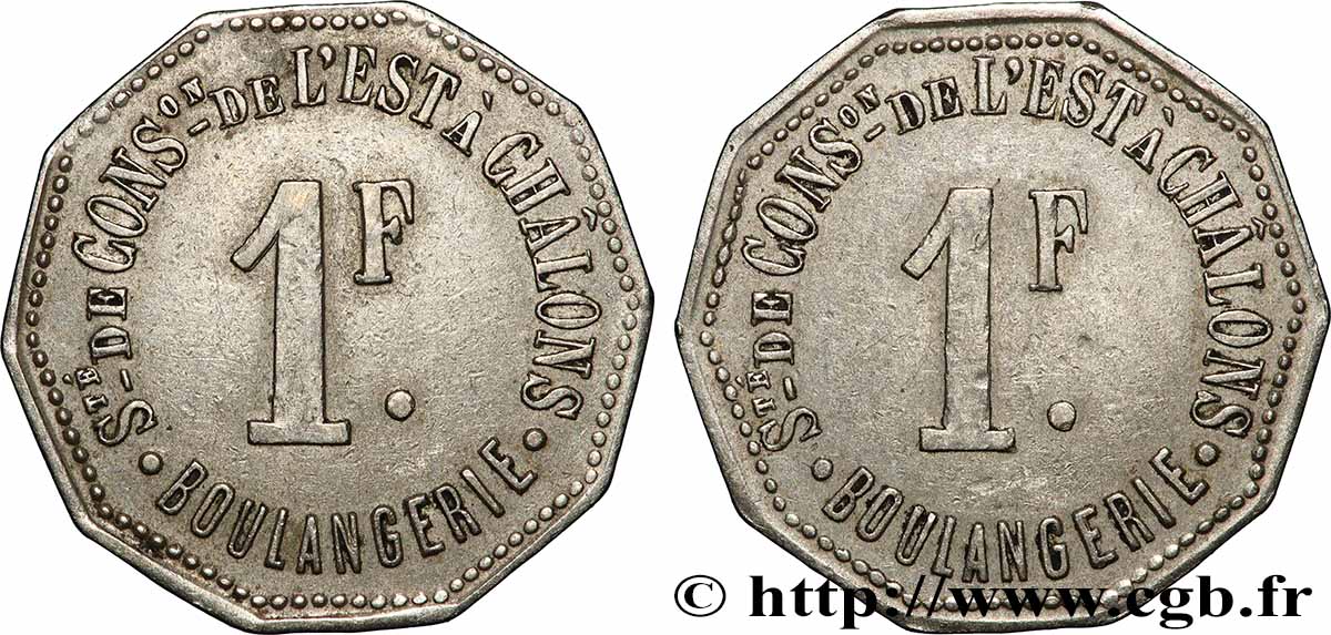 SOCIETE DE CONSOMMATION DE L’EST 1 Franc Société de consommation de l’Est - Boulangerie - Châlons VZ