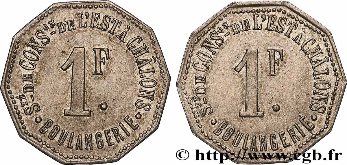 SOCIETE DE CONSOMMATION DE L’EST 1 Franc Société de consommation de l’Est - Boulangerie - Châlons VZ