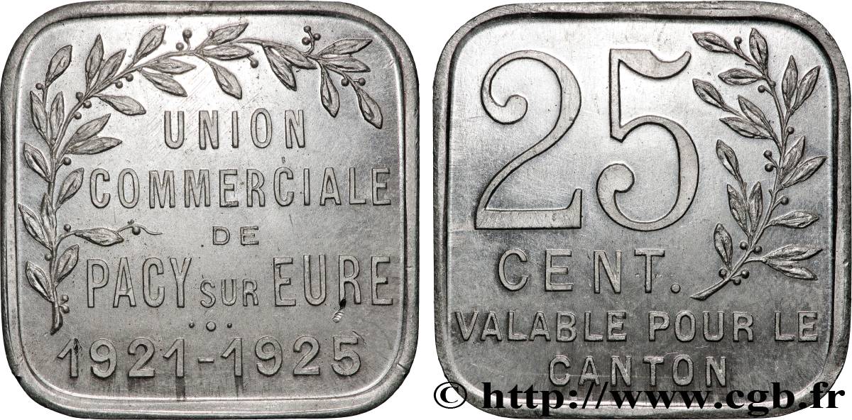 REGROUPEMENT DE COMMERÇANTS ET D INDUSTRIELS 25 Centimes - Union commerciale SUP