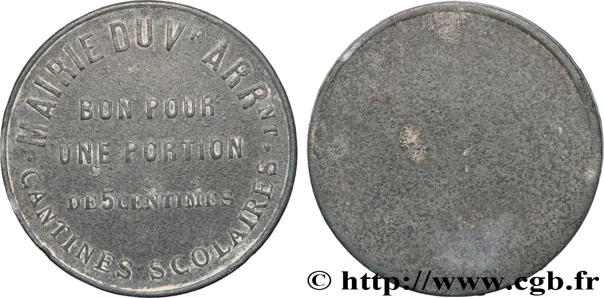 CANTINES ET BOUILLONS 5 Centimes - Cantine du Ve arrondissement MBC+