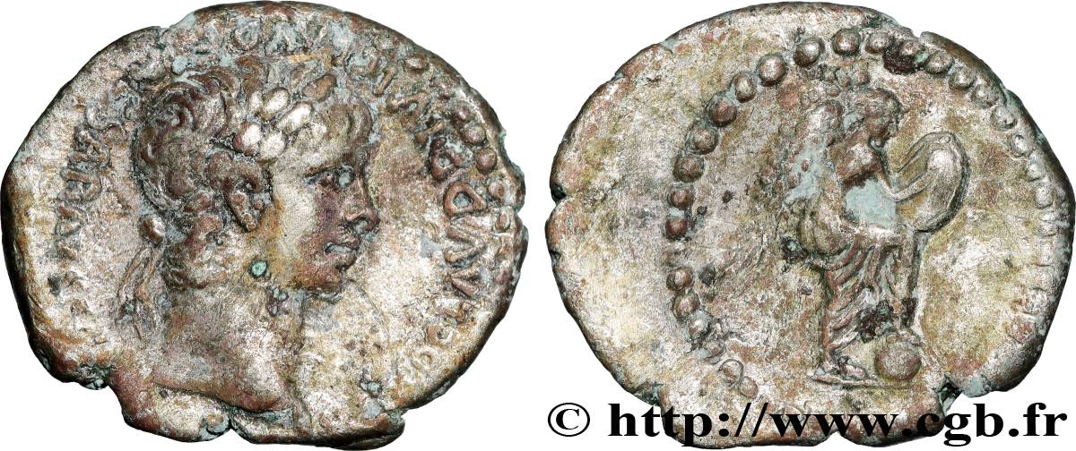 NERO Hemidrachme VF