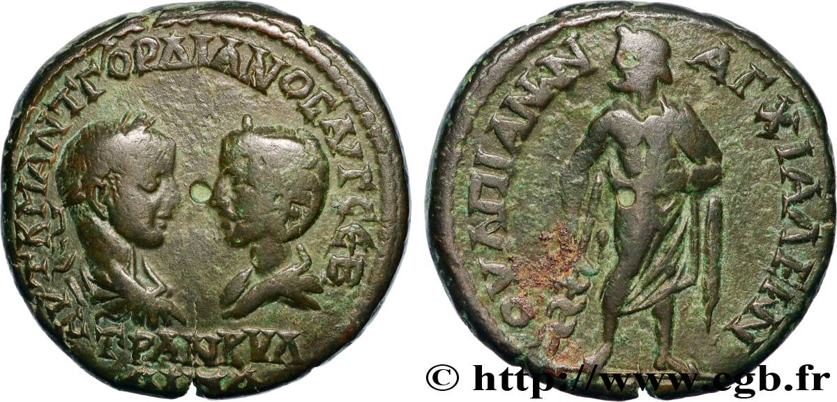 GORDIANUS III und TRANQUILLINA Tetrassaria SS