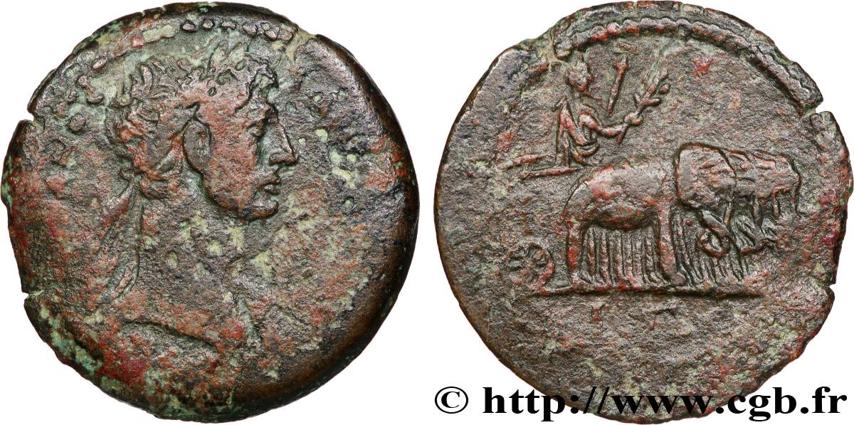 HADRIAN Drachme VF
