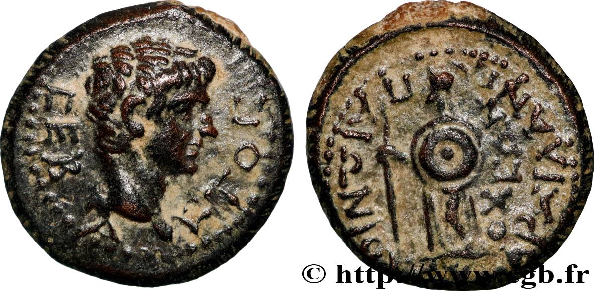 CARIA - ROMAN PROVINCE Hemiassarion AU/AU