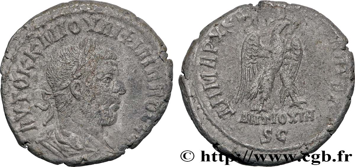 PHILIPPUS Tétradrachme syro-phénicien XF