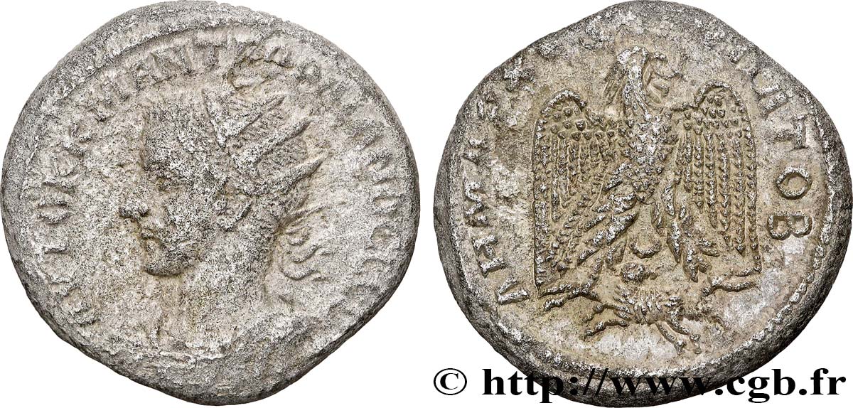 GORDIAN III Tétradrachme syro-phénicien XF/AU