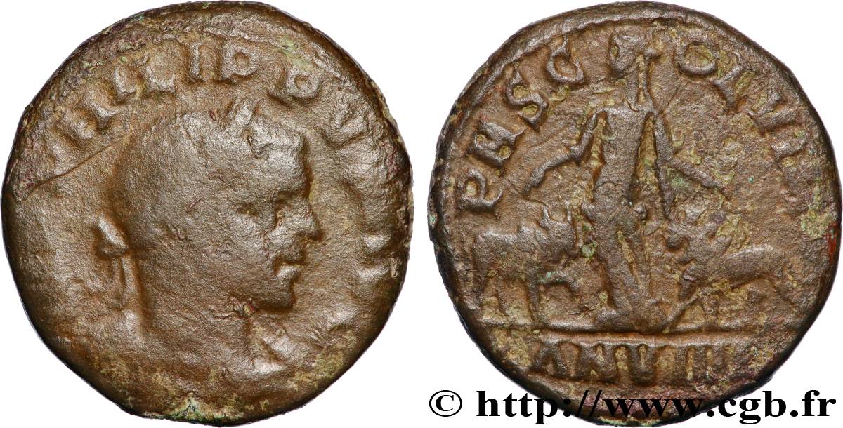 PHILIPPUS II Sesterce VF