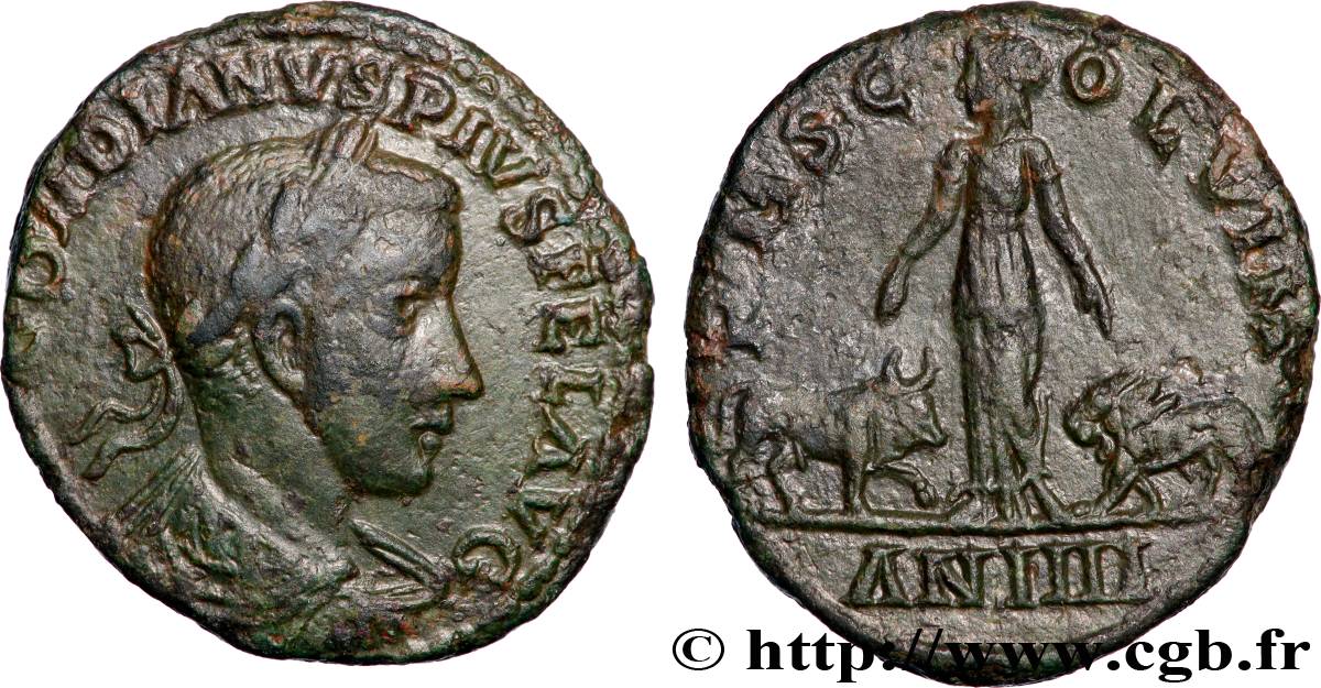GORDIAN III Sesterce AU