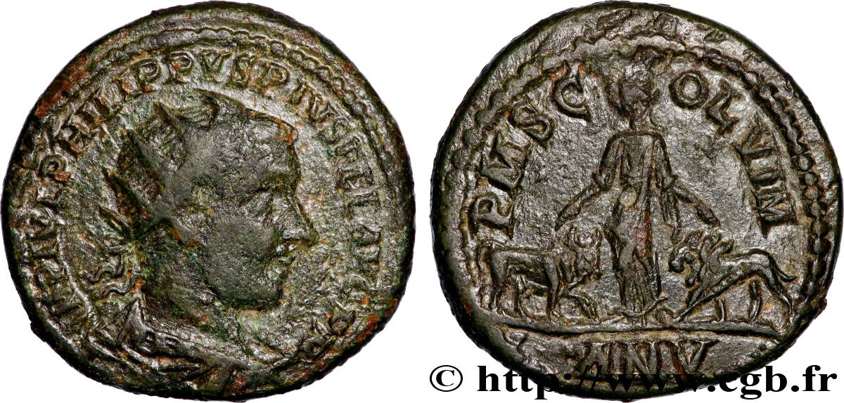 PHILIPPUS Dupondius MS