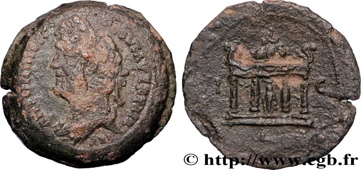 ANTONINUS PIUS Drachme VF/XF