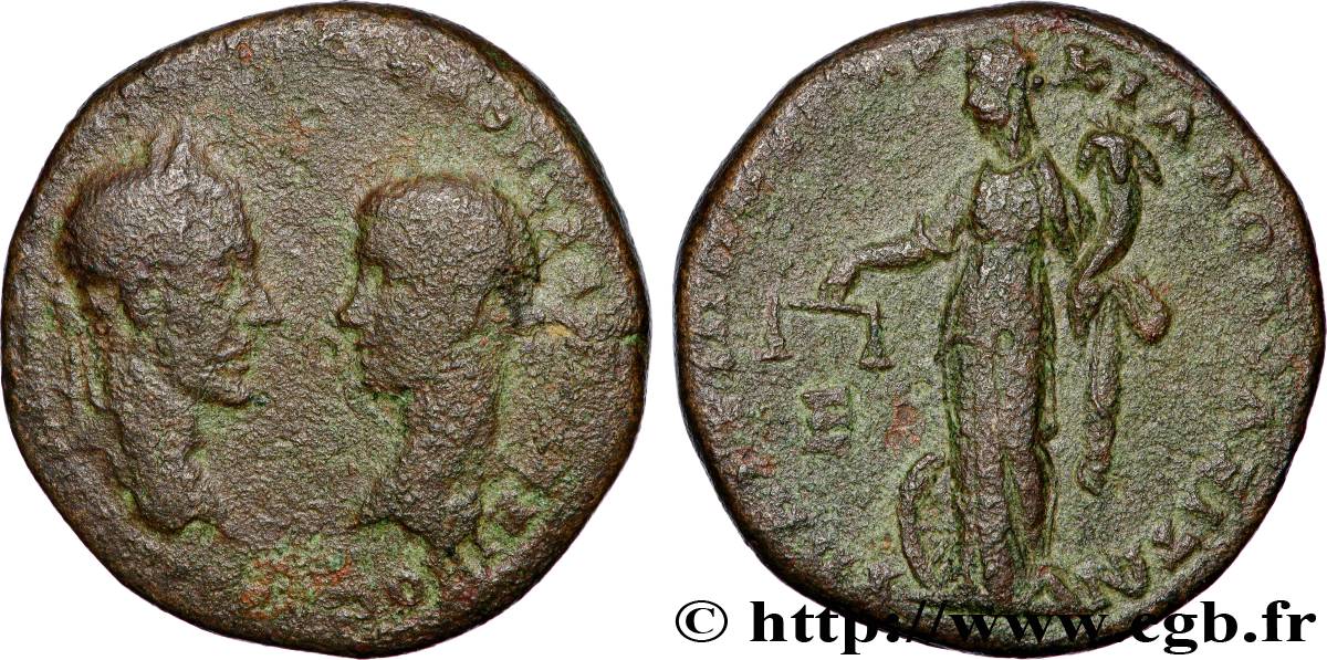 MACRINUS and DIADUMENIAN Pentassaria VF/XF