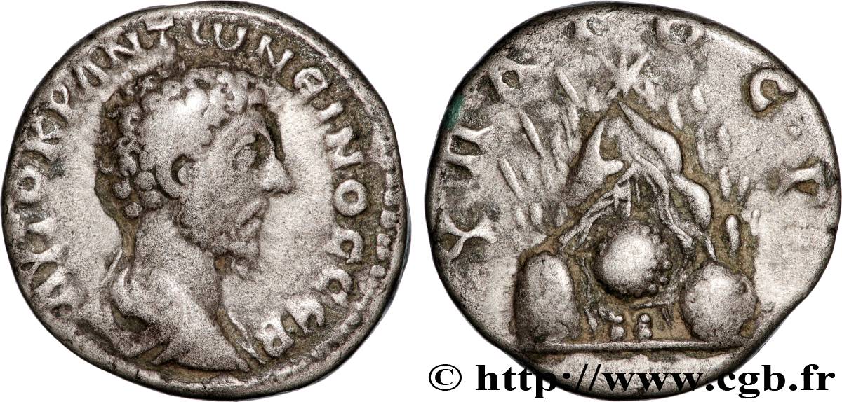 MARCUS AURELIUS Didrachme SS