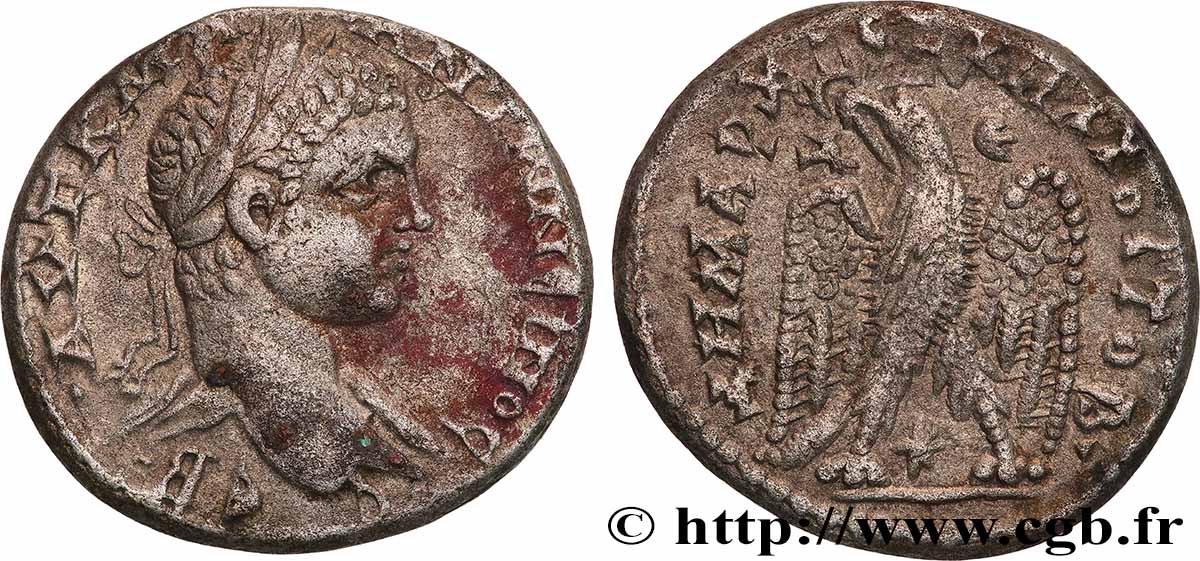 CARACALLA Tétradrachme syro-phénicien SS