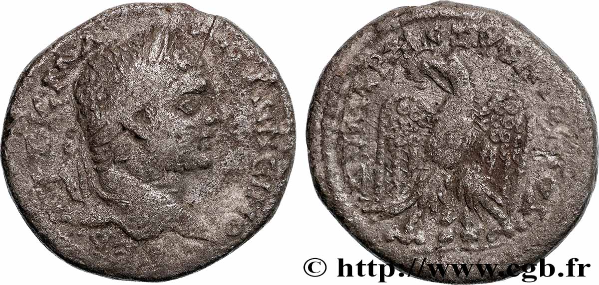 CARACALLA Tétradrachme syro-phénicien TB+