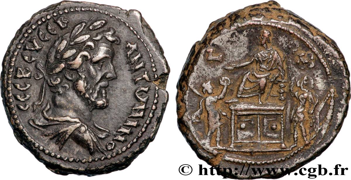 ANTONINUS PIUS Tétradrachme AU/AU