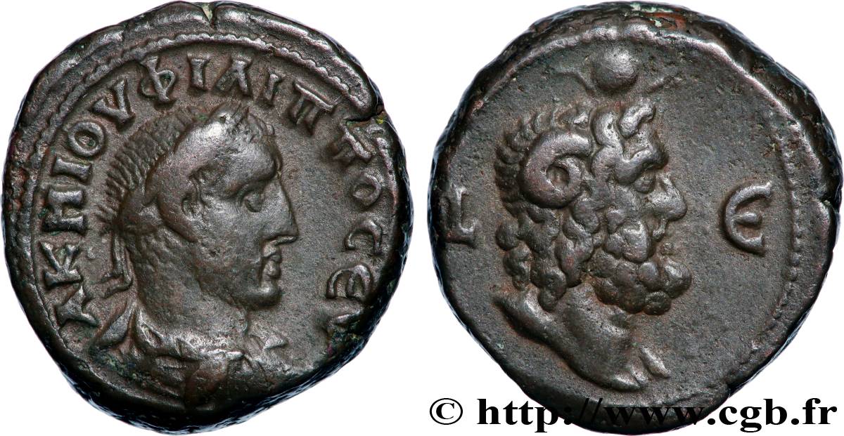 PHILIPPE Ier L ARABE Tétradrachme TTB