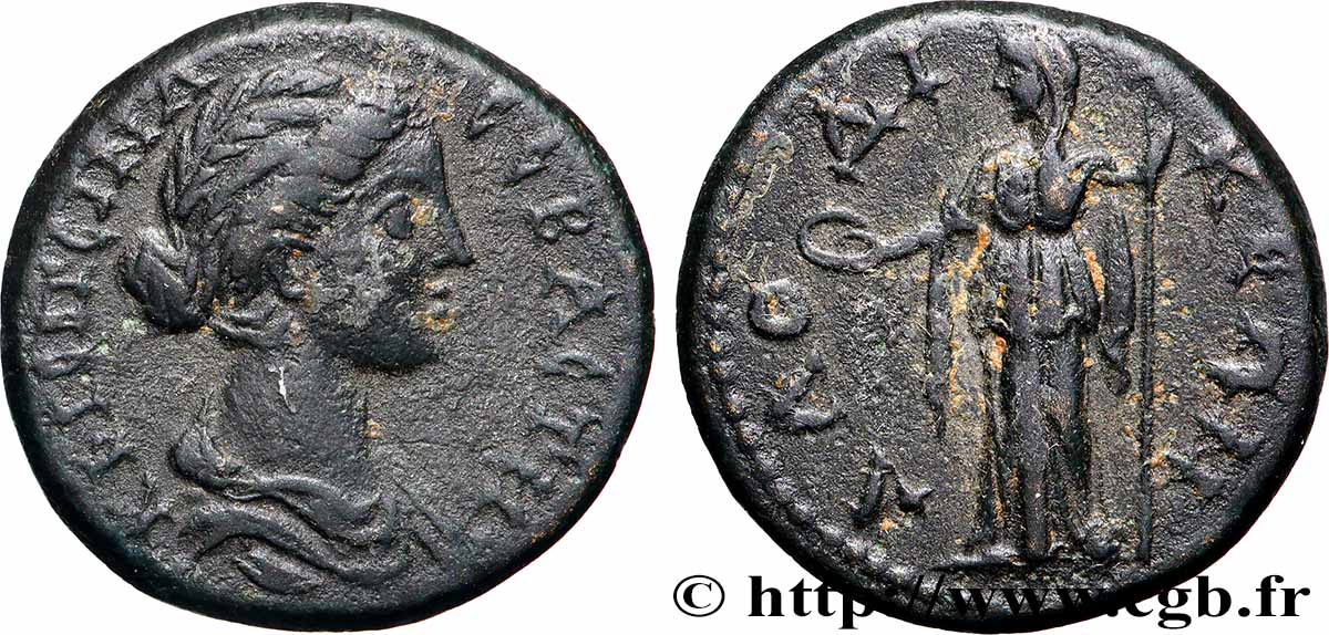 FAUSTINA MINOR Diassaria XF