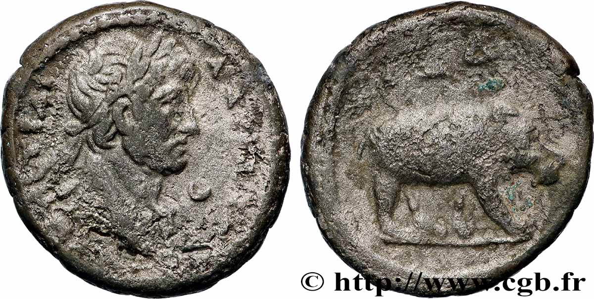 HADRIEN Tétradrachme TTB/TB+