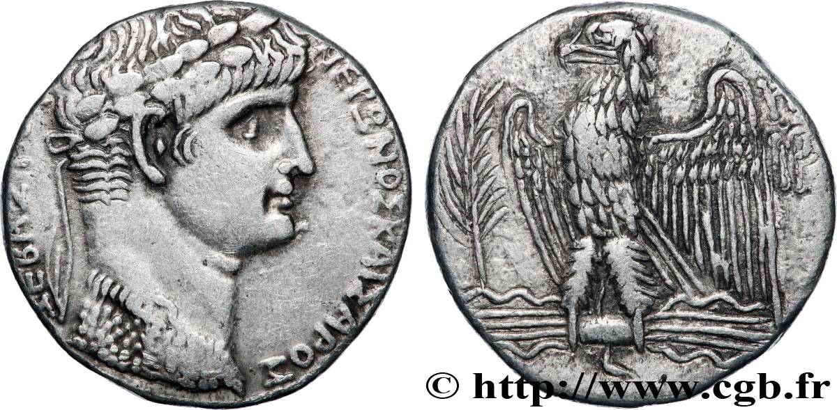 NÉRON Tétradrachme syro-phénicien TTB