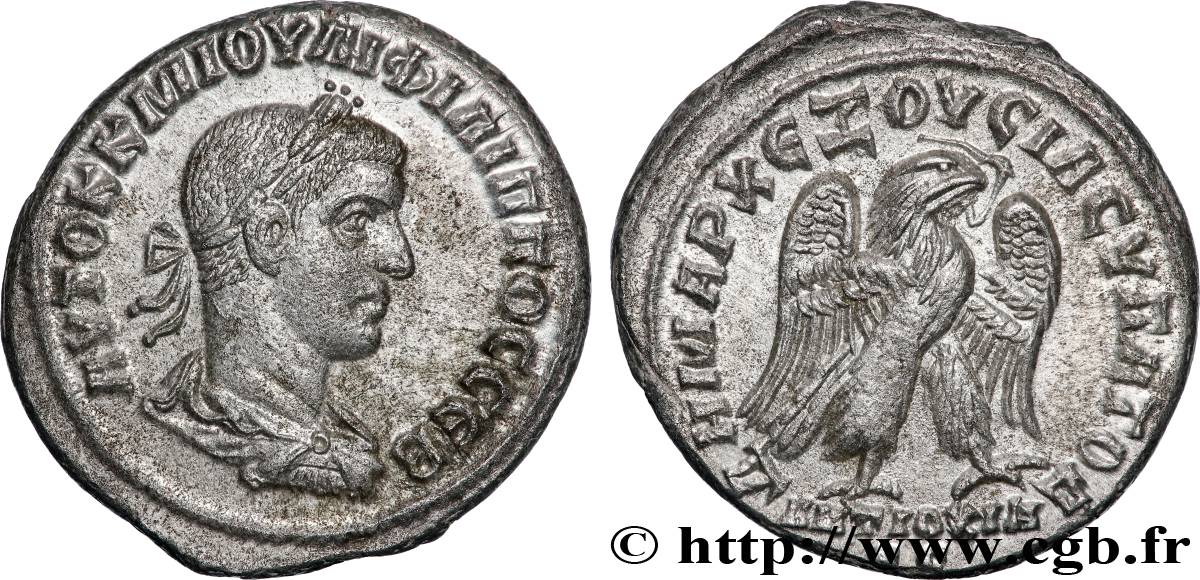 PHILIPPE II Tétradrachme syro-phénicien TTB+/SUP