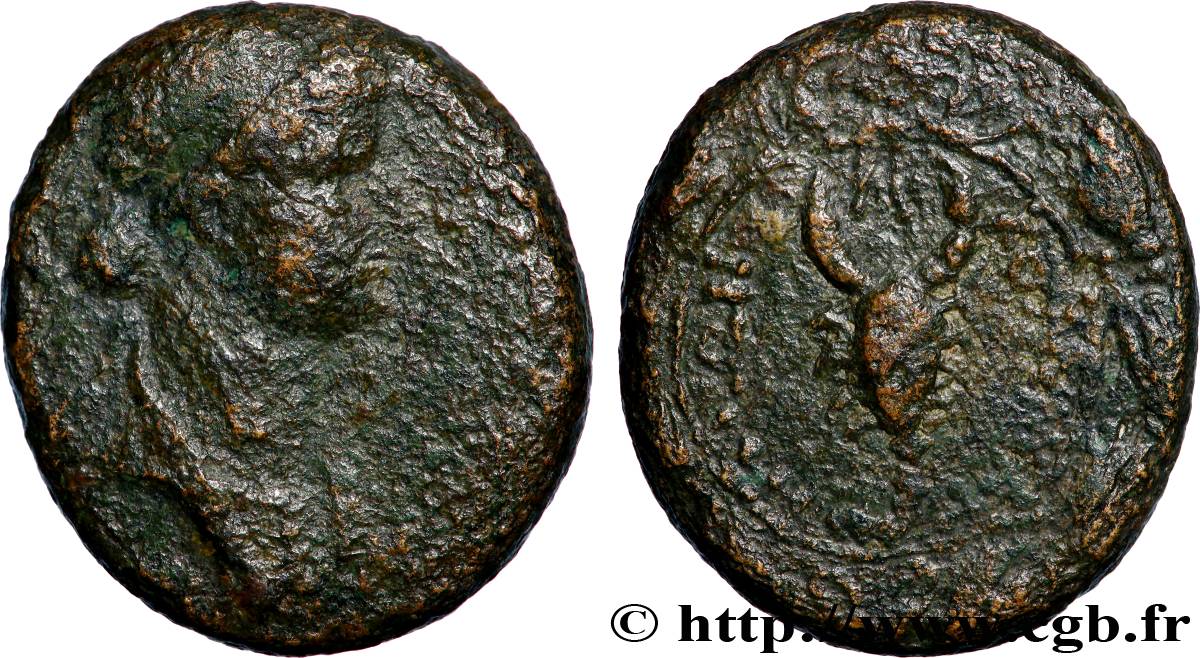 ROYAUME DE COMMAGÈNE - ANTIOCHUS IV ÉPIPHANES Unité TB/TB+