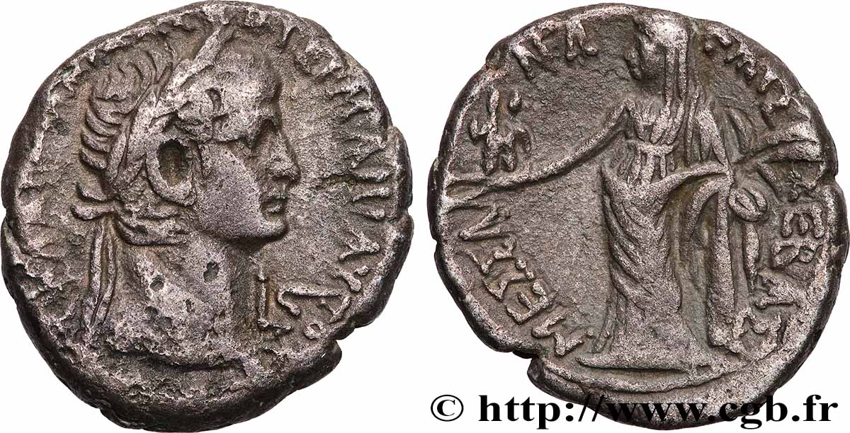 CLAUDE et MESSALINE Tétradrachme TTB