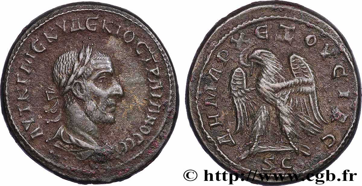 TRAJAN DECIUS Tétradrachme syro-phénicien AU