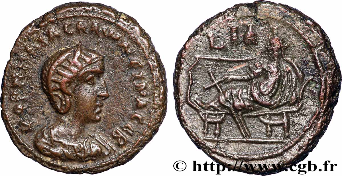 SALONINE Tétradrachme TTB+/TTB