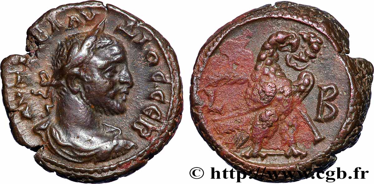 CLAUDE II LE GOTHIQUE Tétradrachme TTB+