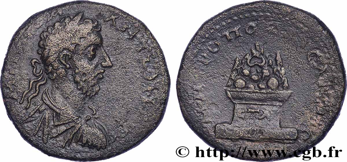 COMMODUS Grand bronze XF