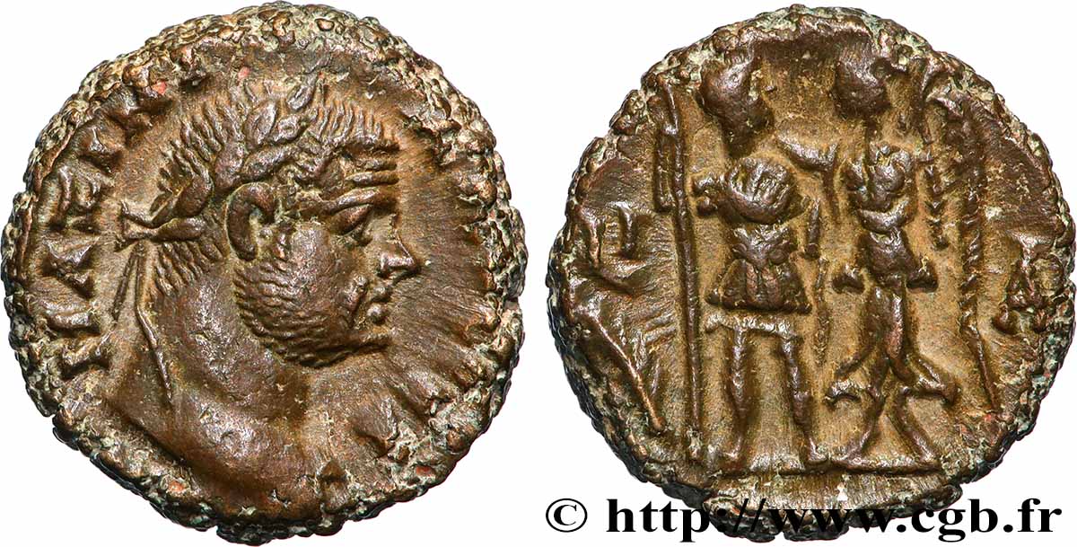 MAXIMIEN HERCULE Tétradrachme TTB+/TTB