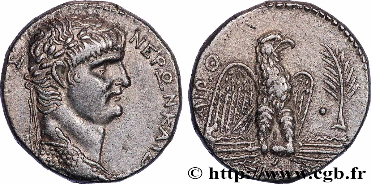 NERO Tétradrachme syro-phénicien VZ