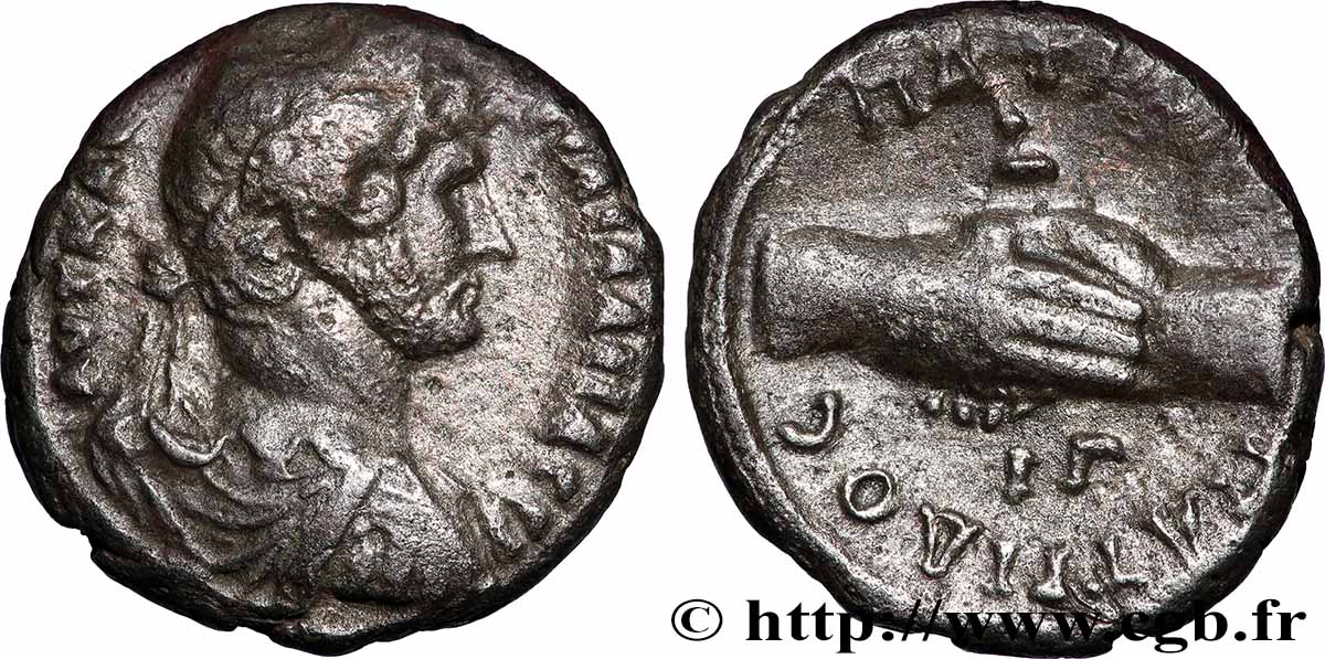 HADRIEN Tétradrachme TTB