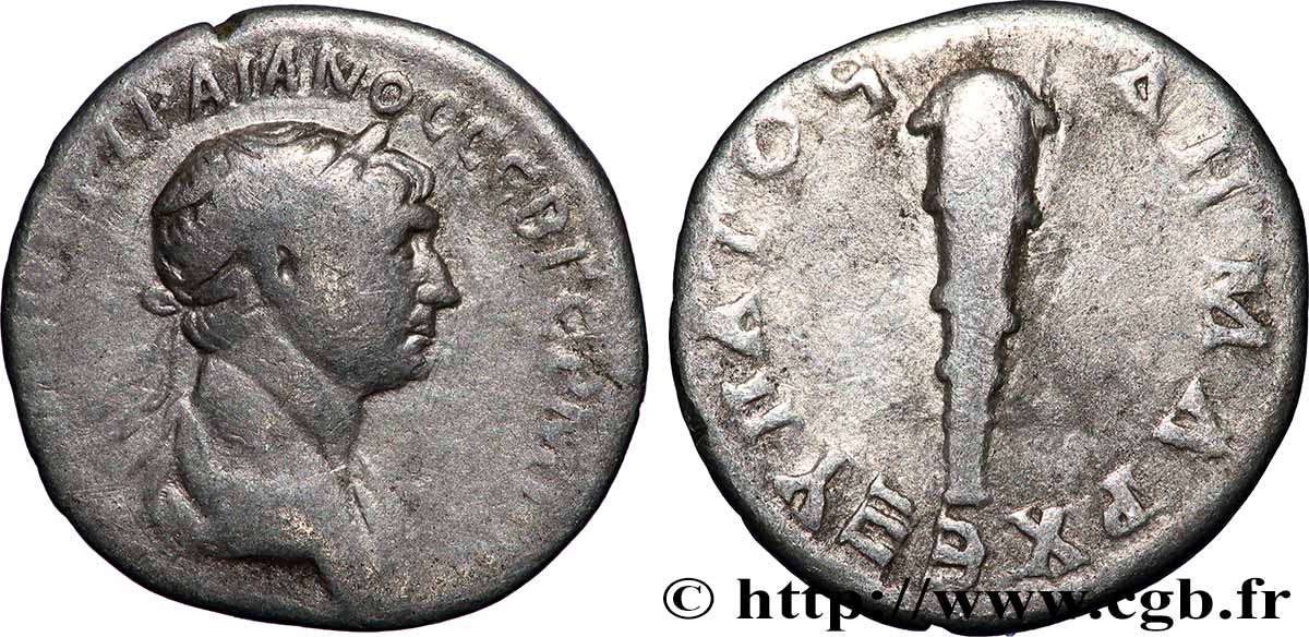 TRAJAN Drachme TB+