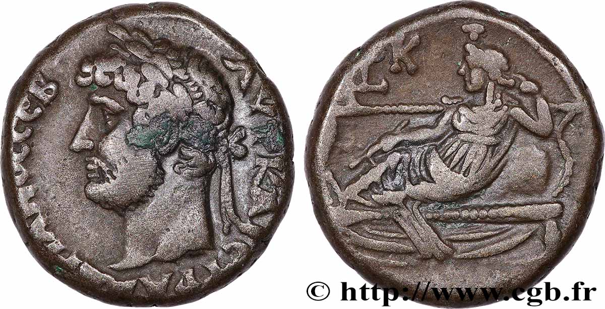 HADRIEN Tétradrachme TTB+/TTB