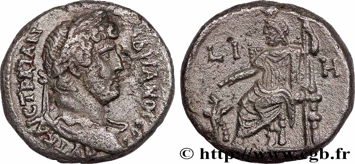 HADRIEN Tétradrachme TTB/TTB+