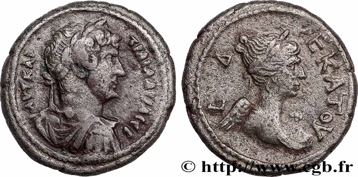 HADRIEN Tétradrachme TTB