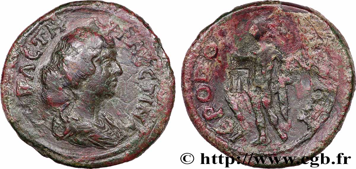 FAUSTINE JEUNE Tetrassaria TTB/TB+