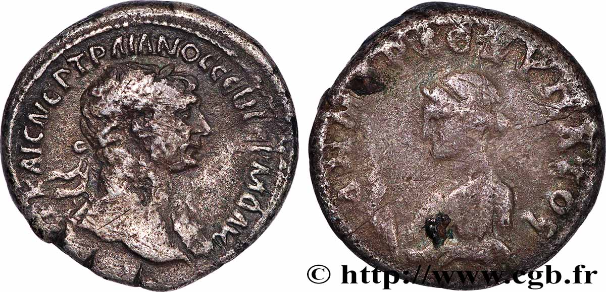 TRAJANUS Didrachme VF