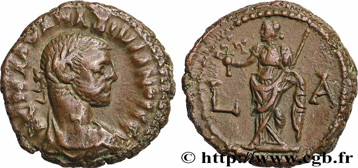 MAXIMIEN HERCULE Tétradrachme TTB+/SUP
