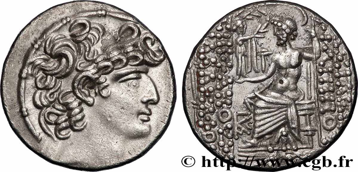 SYRIE - PROVINCE ROMAINE - GAIUS CASSIUS Tétradrachme syro-phénicien SPL