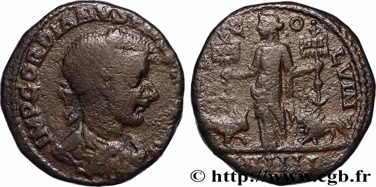GORDIAN III Sesterce VF