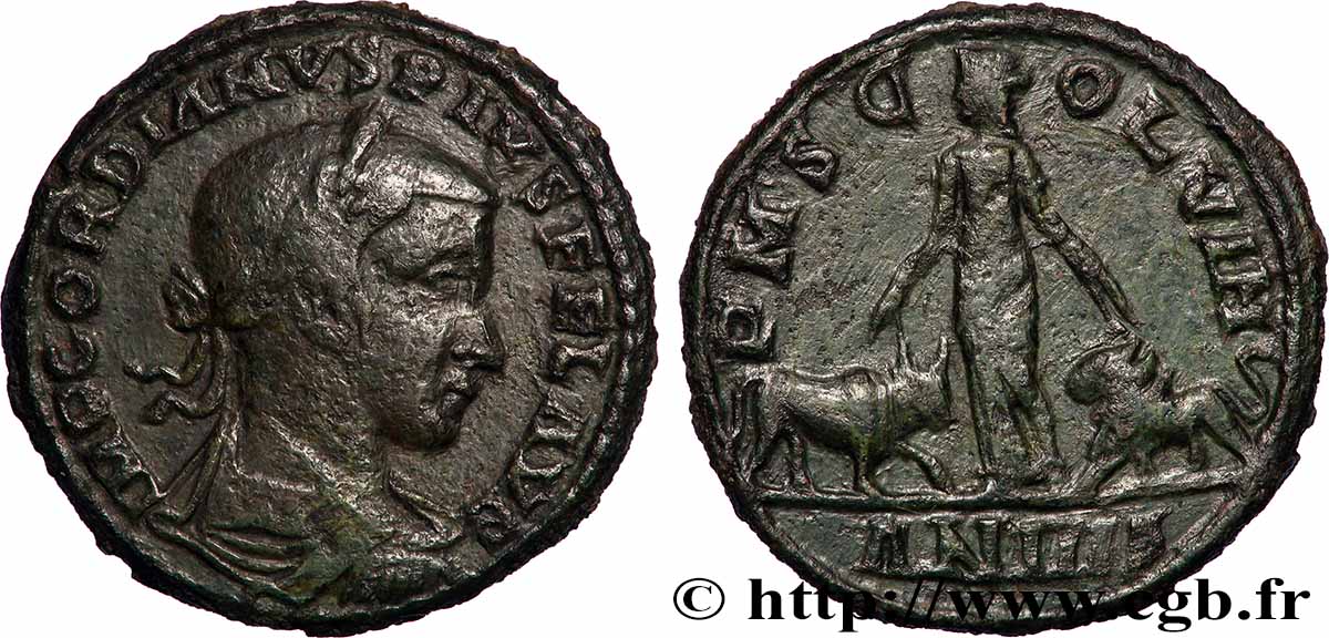 GORDIAN III Sesterce XF