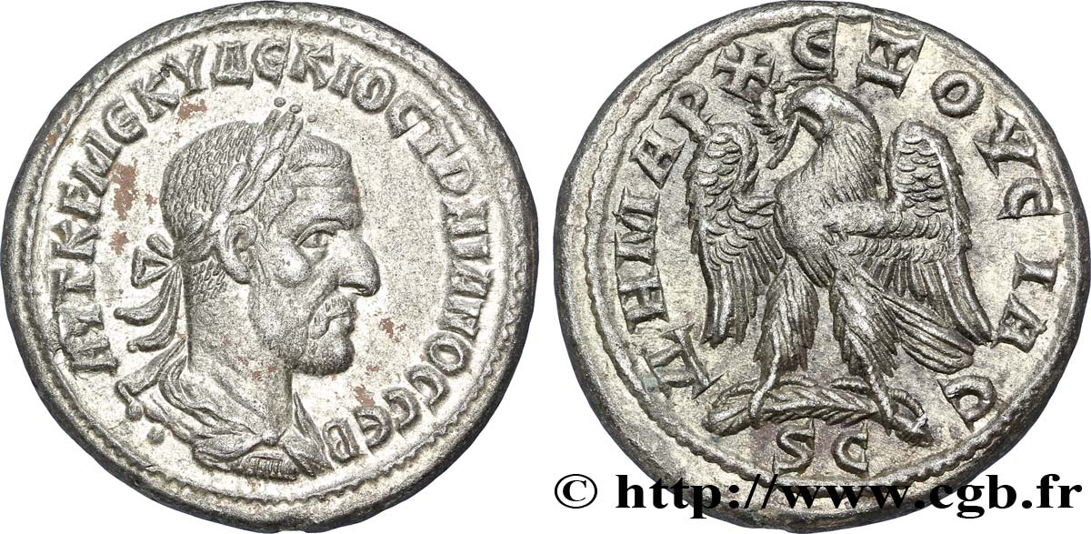 TRAIANUS DECIUS Tétradrachme syro-phénicien VZ