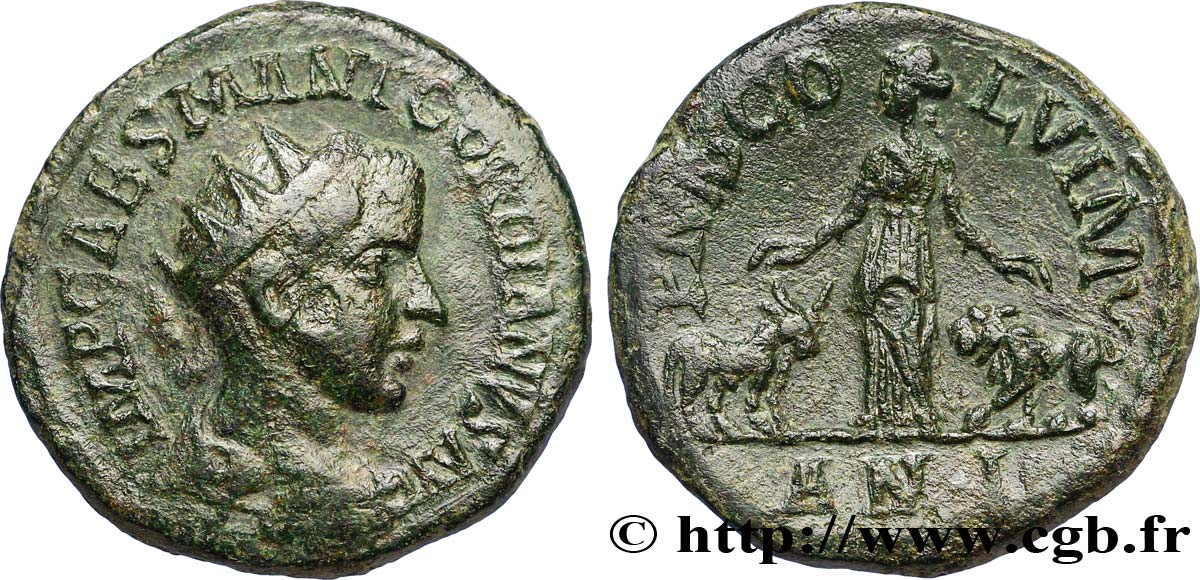 GORDIANUS III Dupondius SS/VZ