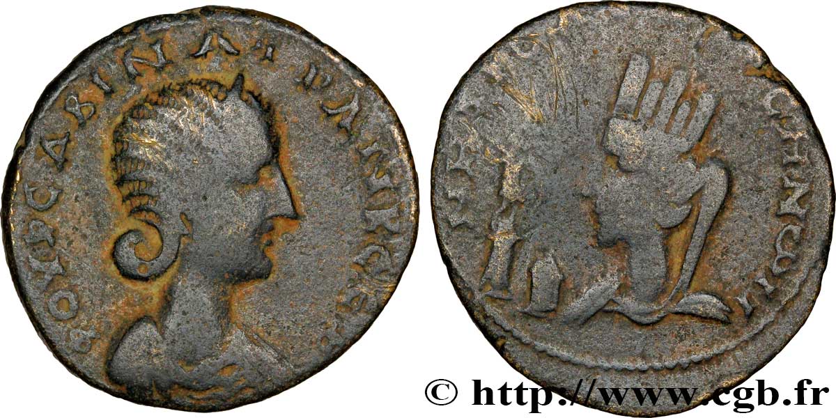 TRANQUILLINA Grand bronze AE 29 SS