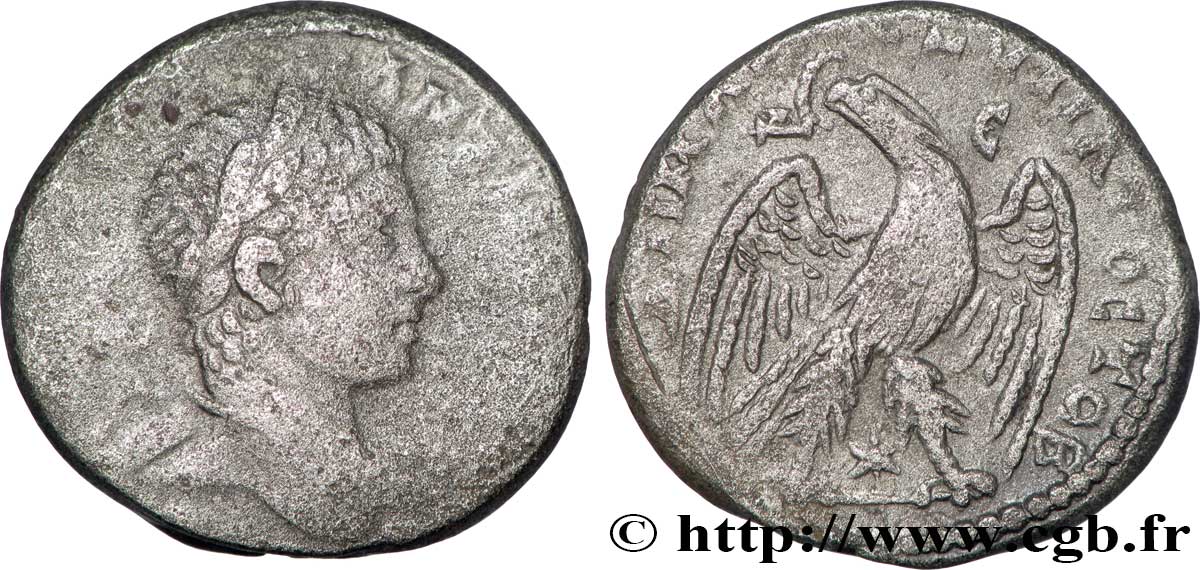 ELAGABALUS Tétradrachme syro-phénicien fSS