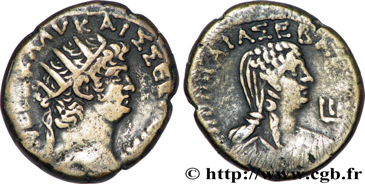 NERO and POPPAEA Tétradrachme MBC+