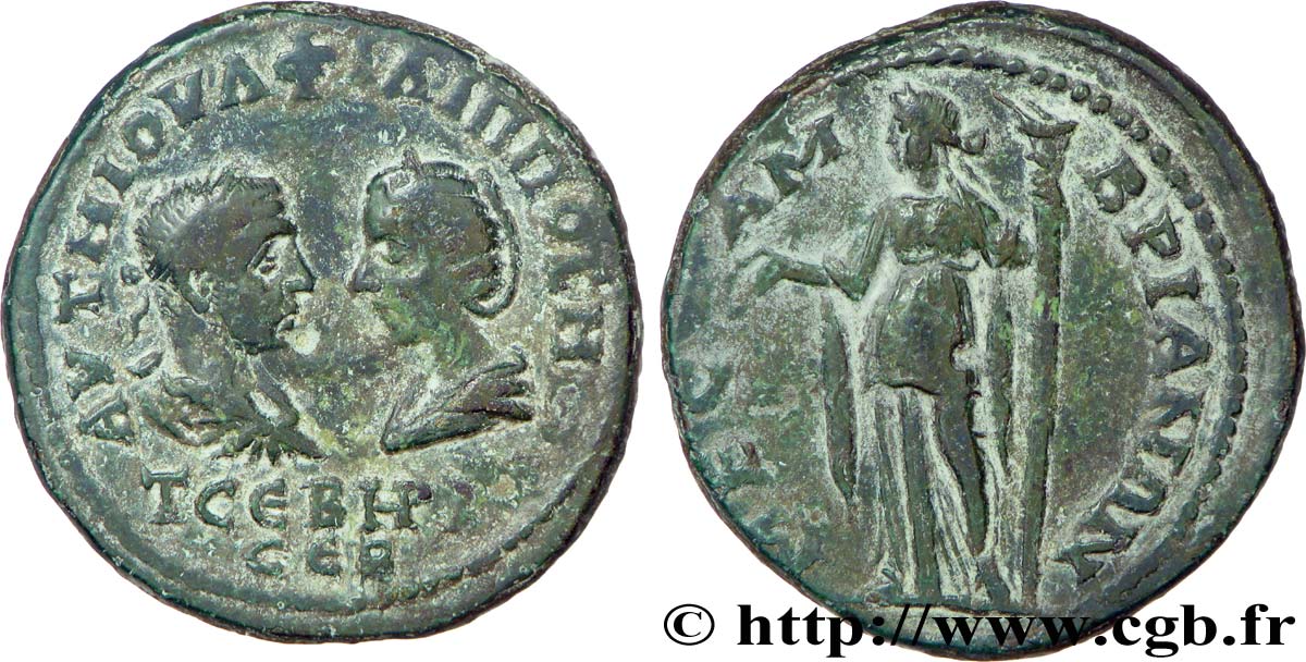 PHILIPPUS I und OTACILIA SEVERA Tetrassaria SS