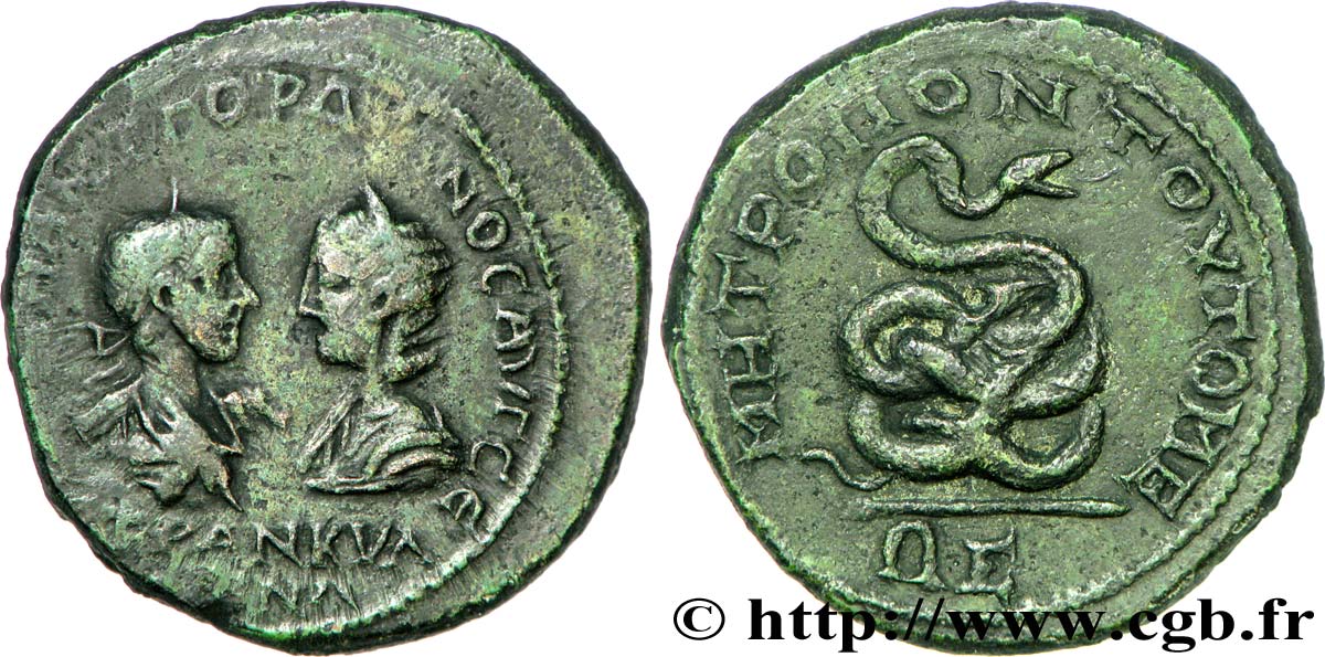 GORDIANUS III und TRANQUILLINA Hexassaria fVZ